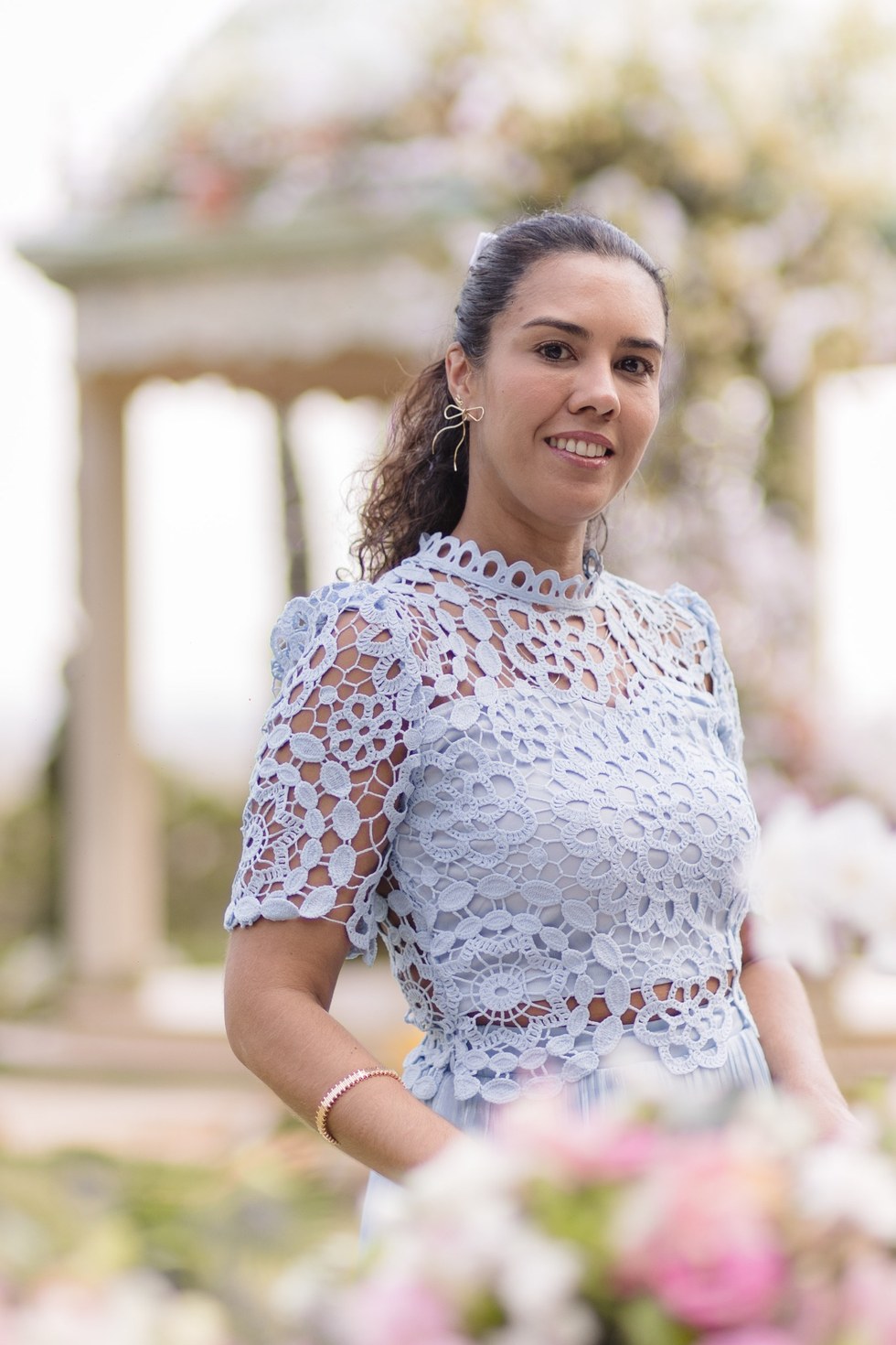 Letycia Flores, anfitriã da experiência Papillon Scrap